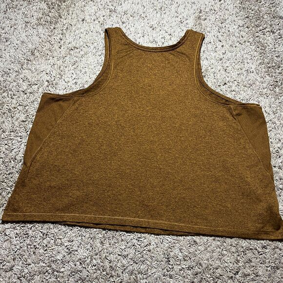 Athleta Uptempo Elevate II Tank Size 2X Heather Mahogany Workout NWOT - Picture 3 of 7